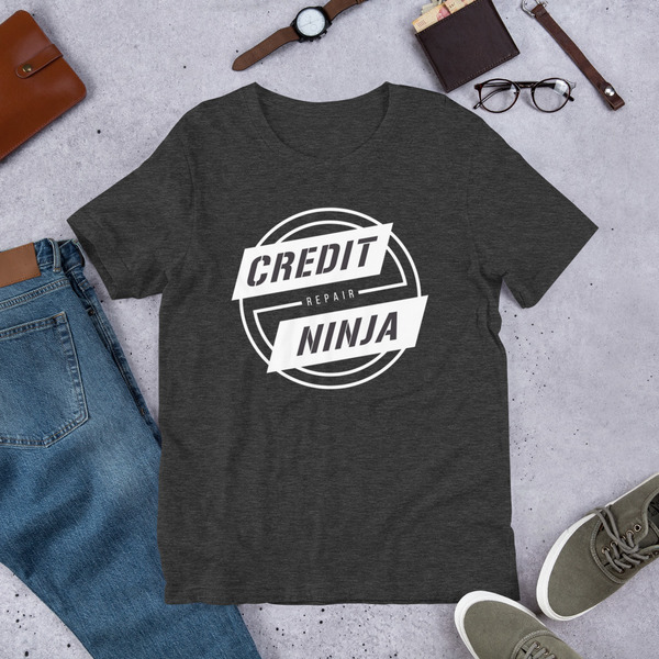 Credit Repair Ninja - Short-Sleeve Unisex T-Shirt - Image 5