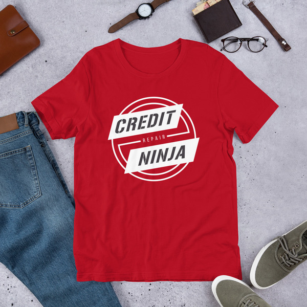 Credit Repair Ninja - Short-Sleeve Unisex T-Shirt - Image 6