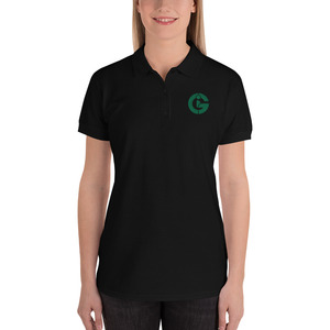 Embroidered Women's Polo Shirt