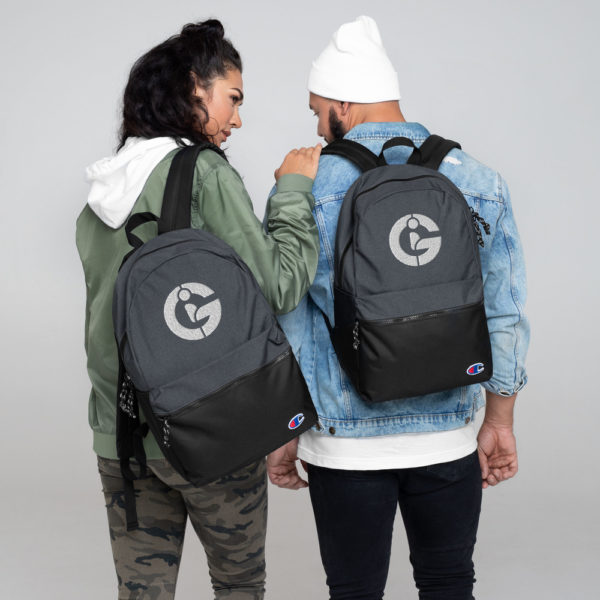Embroidered Champion Backpack